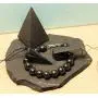 Karelian Heritage Authentic Shungite Stone Pendant and Black Crystal Pyramid Protection Set Karelian Heritage Authentic Shungite Stone Pendant and Black Crystal Pyramid Protection Set