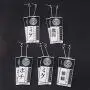 Anime Kakegurui Jabami Yumeko Earring Cosplay Acrylic Ear Studs Earring Costume Prop Earrings Jewelry Gifts Gift for Anime Fans