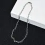 W WOOGGE Chain 4mm 5mm 8mm Necklace Link Chain - Paperclip Oval Link Chain Necklace - 14'' 16'' 18'' 20'' 22'' W WOOGGE Chain 4mm 5mm 8mm Necklace Link Chain - Paperclip Oval Link Chain Necklace - 14'' 16'' 18'' 20'' 22''