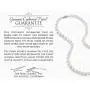 THE PEARL SOURCE AAA Quality Round White Freshwater Cultured Pearl Necklace for Women THE PEARL SOURCE AAA Quality Round White Freshwater Cultured Pearl Necklace for Women