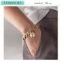 FAMARINE Charm Bracelets for Women 4MM, Gold Chain Cuban Link Mens Bracelet for Teen Girls Friendship Bracelets Gift Toggle Clasp, 18K Gold FAMARINE Charm Bracelets for Women 4MM, Gold Chain Cuban Link Mens Bracelet for Teen Girls Friendship Bracelets Gift Toggle Clasp, 18K Gold