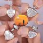 FREECO Sterling Silver Meticulous Morkmanship Memorial Urn Necklace Always with me Cremation Jewelry Pendant Necklaces for ashes