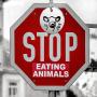 269 Cow Vegan Necklace Animal Activism Jewelry Vegetarian Gift