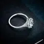 HAFEEZ CENTER 14K Solid Gold 2ct Round Brilliant Cut DEF Color Petite Moissanite Engagement Ring HAFEEZ CENTER 14K Solid Gold 2ct Round Brilliant Cut DEF Color Petite Moissanite Engagement Ring