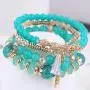 NSLS 5 Sets Boho Bracelets for Women Multilayer Stackable Sparkly Crystal Beaded Stretch Bracelets Set for Teen Girls Bead Bracelet Jewelry Set NSLS 5 Sets Boho Bracelets for Women Multilayer Stackable Sparkly Crystal Beaded Stretch Bracelets Set for Teen Girls Bead Bracelet Jewelry Set