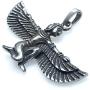 ISIS Egyptian Goddess of the Moon Life Healing Magic Pagan Paganism Wicca Wiccan Celtic Silver pewter Unisex Mens Pendant Necklace Protection Amulet Wealth Money Lucky Charm Safe Travel Talisman