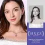 HXZZ Fine Jewelry Natural Gemstone Gifts for Women Sterling Silver Swiss Blue Topaz Amethyst Citrine Pendant Necklace HXZZ Fine Jewelry Natural Gemstone Gifts for Women Sterling Silver Swiss Blue Topaz Amethyst Citrine Pendant Necklace