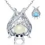925 Sterling Silver Bat Necklace Earrings Bracelet Cute Animal Glowing in The Dark Halloween Jewelry Gift for Women Girl 925 Sterling Silver Bat Necklace Earrings Bracelet Cute Animal Glowing in The Dark Halloween Jewelry Gift for Women Girl