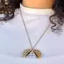 Sloong You Are My Sunshine Engraved Necklace Inspirational Sunflower Locket Necklace Jewelry for Women girlfriend
