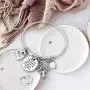 Warehouse No.9 Mother Bracelet Gift from Daughter, Family Jewellery Charm Bracelet Adjustable Bangle Gift for Women Mom Birthday Warehouse No.9 Mother Bracelet Gift from Daughter, Family Jewellery Charm Bracelet Adjustable Bangle Gift for Women Mom Birthday