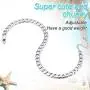 ChainsPro Resizable Anklet Chain for Women Men, Figaro/Wheat/Twist Rope/Cuban Foot Bracelet-Strong with Good Clasp-18K Gold Plated(Send Gift Box) ChainsPro Resizable Anklet Chain for Women Men, Figaro/Wheat/Twist Rope/Cuban Foot Bracelet-Strong with Good Clasp-18K Gold Plated(Send Gift Box)