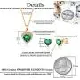 Swarovski Crystal Halo Heart Pendant Necklace Earrings for Women 14K Gold Plated Hypoallergenic Jewelry Set Swarovski Crystal Halo Heart Pendant Necklace Earrings for Women 14K Gold Plated Hypoallergenic Jewelry Set