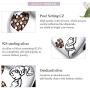 XIWEN Mothers Love Charms, 925 Sterling Silver The greatest gift is you Pregnant Mother Charms Heart Shaped Beads fits Pandora Moment Bracelet, Special Gifts for Mothers Day/Women/Family