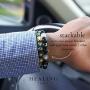 Black Obsidian Bracelet with White Jade Hematite Crystals and Healing Stones. Good luck bracelet for men and women. Wealth and Abundance Money Attraction, Bye Negative Energy, Healing, Strength and Meditation. Good Luck Feng Shui Bracelet. Bracelets for w