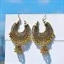 DOUVEI 4 Pairs/Set Indian Jhumka Jhumki Ethnic Dangle Earring Sets for Women Vintage Silver Gold Long Tassel Bell Drop Bollywood Earrings Boho Gypsy Jewelry DOUVEI 4 Pairs/Set Indian Jhumka Jhumki Ethnic Dangle Earring Sets for Women Vintage Silver Gold Long Tassel Bell Drop Bollywood Earrings Boho Gypsy Jewelry