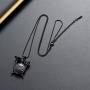 Unique Drum Set Music Charm Necklace Urn Pet/Human Cremation Pendant Necklace Jewelry for Ashes Cremation Jewelry