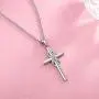 Bolelis 925 Sterling Silver Cross Necklace for Women Infinity Necklace for Girls Love Cross Baptism Pendant Jewelry Gifts for Mom Daughter Family Birthday Valentines or Anniversary Bolelis 925 Sterling Silver Cross Necklace for Women Infinity Necklace for Girls Love Cross Baptism Pendant Jewelry Gifts for Mom Daughter Family Birthday Valentines or Anniversary