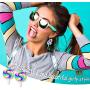 MJartoria Lollipop Dangle Earrings for Teen Girls, Colorful Rainbow Dangle Earrings Cute Candy Pendant Earrings Jewelry For Women