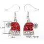 Christmas Dangle Stud Earrings Holiday Party Drop Earrings Enamel Crystal Santa Claus Bell Hat Earring Cute Christmas Costume Jewelry Women Girls Christmas Dangle Stud Earrings Holiday Party Drop Earrings Enamel Crystal Santa Claus Bell Hat Earring Cute Christmas Costume Jewelry Women Girls