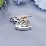 Cremation Ashes Urn Pendant Necklace Memorial Keepsake Jewelry Angel Wing Ashes Necklaces with Fill Kit Cremation Ashes Urn Pendant Necklace Memorial Keepsake Jewelry Angel Wing Ashes Necklaces with Fill Kit