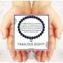 SOLINFOR 80th Birthday Gifts for Women - Lapis Lazuli Beads Bracelet - 80 Years Old Jewelry Gift Idea for Her