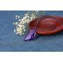Top Plaza Natural Healing Crystal Stone Necklace Reiki Quartz Jewelry Half Heart Pendant Necklaces for Women Men