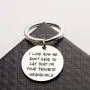 SEIRAA Grandparents Gift Grandpa Keychain Gift for Grandma from Grandchildren Favorite Grandchild Keychain Grandmother Gift