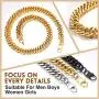 Bandmax Men Heavy Cuban Curb Miami Chain Necklace Jewelry Stainless Steel 5MM/7MM/10MM/13.5MM Width Women Thickness Link Necklace 18in 20in 22in 24in 26in 28in 30in,18K Gold/Black Plated(Brand Box) Bandmax Men Heavy Cuban Curb Miami Chain Necklace Jewelry Stainless Steel 5MM/7MM/10MM/13.5MM Width Women Thickness Link Necklace 18in 20in 22in 24in 26in 28in 30in,18K Gold/Black Plated(Brand Box)