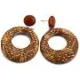 KaFu Woven Rattan Earrings Handmade Wicker Earrings Straw Knit Hoop Lightweight Bohemian Dangle Hoop Earrings Drop Dangle Geometric Statement Earrings for Women Girls (brown) KaFu Woven Rattan Earrings Handmade Wicker Earrings Straw Knit Hoop Lightweight Bohemian Dangle Hoop Earrings Drop Dangle Geometric Statement Earrings for Women Girls (brown)