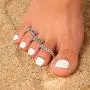 Anicina Toe Rings for Women Adjustable Toe Rings Set Open Thin Band Hollow Foot Rings Flower Tail Ring Summer Beach Foot Jewelry Anicina Toe Rings for Women Adjustable Toe Rings Set Open Thin Band Hollow Foot Rings Flower Tail Ring Summer Beach Foot Jewelry