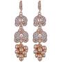 VIJIV Gatsby Earrings Vintage 1920s Drop Chandelier Flapper Jewelry Accessories