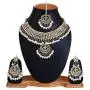 YouBella Jewellery Bollywood Ethnic Bridal Wedding Traditional Choker Indian Necklace Set with Earrings for Women YouBella Jewellery Bollywood Ethnic Bridal Wedding Traditional Choker Indian Necklace Set with Earrings for Women