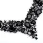 4 Pcs/Set Austrian Crystal Necklace Earrings Bracelet Ring Bridal Jewelry Sets for Brides Wedding Party Costume Accessories Gifts for Women 4 Pcs/Set Austrian Crystal Necklace Earrings Bracelet Ring Bridal Jewelry Sets for Brides Wedding Party Costume Accessories Gifts for Women