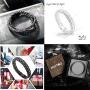 murtoo Mens Bracelet leather and Steel, Stainless Steel Chain and Leather Bracelets for Men