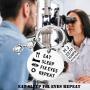 PLITI Optometrist Gifts Eat Sleep Fix Eyes Repeat Keychain Optician Gift Ophthalmologist Gift Eye Doctor Gift Ophthalmology Gift Optometry Graduation Jewelry OD Charm