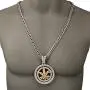 Hip Hop 18K Gold Plated Whirligig Spin Hemp weeds Leaf Necklaces Men Women Charm Crystal Weed Chains Hip Hop 18K Gold Plated Whirligig Spin Hemp weeds Leaf Necklaces Men Women Charm Crystal Weed Chains