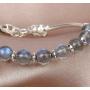 Jan&Dee Manual Original Labradorite Moonstone Crystal Bracelet