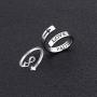 FLOGWE BODY16G CZCZ Adjustable Ring Jewelry Rings Love Ring Birthday Cross Gifts Faith Hope Easter Gift