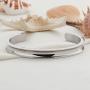 WUSUANED Be A Mermaid and Make Waves Hair Tie Grooved Cuff Bangle Bracelet Inspirational Gift for Her