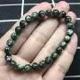 8mm Natural Green Seraphinite Bracelet, Seraphinite Crystal Jewelry For Women Lady Man Round Beads Stretch AAAAA