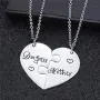 iJuqi Mother Daughter Necklace Gifts - 2PCS Mom Necklace from Daughter, Mom Gifts Daughter Gifts for Christmas Mothers Day iJuqi Mother Daughter Necklace Gifts - 2PCS Mom Necklace from Daughter, Mom Gifts Daughter Gifts for Christmas Mothers Day