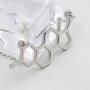 KUIYAI Estrogen Molecule Necklace Female Symbol Necklace Gift for Women