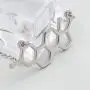 KUIYAI Estrogen Molecule Necklace Female Symbol Necklace Gift for Women KUIYAI Estrogen Molecule Necklace Female Symbol Necklace Gift for Women
