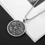AsAlways Saint Michael Necklace, Personalized Engraving Protection Gifts for Men Women, Stainless Steel St. Michael The Archangel Medal Pendant Jewelry Pray For Us AsAlways Saint Michael Necklace, Personalized Engraving Protection Gifts for Men Women, Stainless Steel St. Michael The Archangel Medal Pendant Jewelry Pray For Us