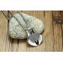 MPRAINBOW Mens Stainless Steel Greek Blue Dragon Evil Eye Axe Casting Dog Tag Pendant Amulet Necklace