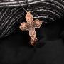 VITEROU Designed Magnetic Pure Copper Therapy Christian Cross Pendant Necklace with Healing Magnets Pain Relief for Neck Arthritis Migraine Headaches Shoulders and Back,3500 Gauss