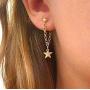 Olbye Star Earrings Gold Star Drop Earrings Charm Earring Jewelry for Women and Girls