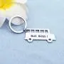 SEIRAA Bus Boss Keychain Bus Driver Gift Drive Safe Jewelry Appreciation Gift for School Bus Driver SEIRAA Bus Boss Keychain Bus Driver Gift Drive Safe Jewelry Appreciation Gift for School Bus Driver