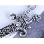 Alilang Antique Fantasy Medieval Renaissance Removable Scabbard Rune Sword Dagger Pendant Necklace Alilang Antique Fantasy Medieval Renaissance Removable Scabbard Rune Sword Dagger Pendant Necklace