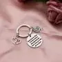 BAUNA Unbiological Sister Gifts Key Chain Best Friend Jewelry for Unbiological Soul Sister BFF You Have Been a Blessing from The Start BAUNA Unbiological Sister Gifts Key Chain Best Friend Jewelry for Unbiological Soul Sister BFF You Have Been a Blessing from The Start
